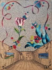 Dipinto su legno cm 30x40