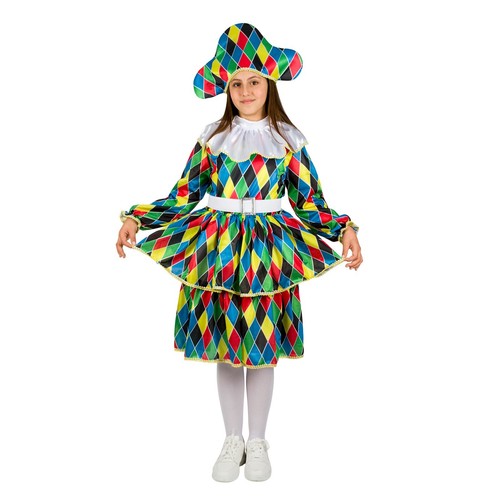 Costume arlecchinetta bambina - arlecchinetta,