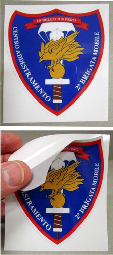 Adesivo sticker brigata - adesivo/sticker, "2^