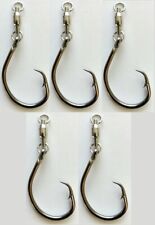 5 Ami Circle con Girella Misura N° 5/0 Pesca Tonno Drifting Monster Big Game