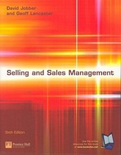 Selling and Sales Management