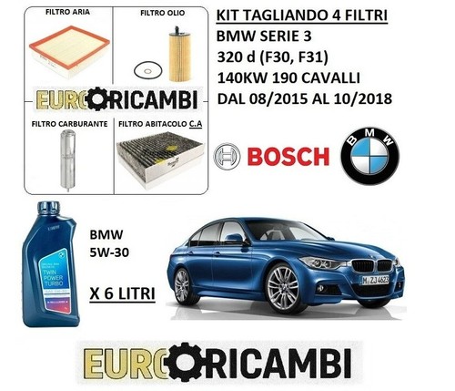 Kit tagliando filtri - kit, 4
