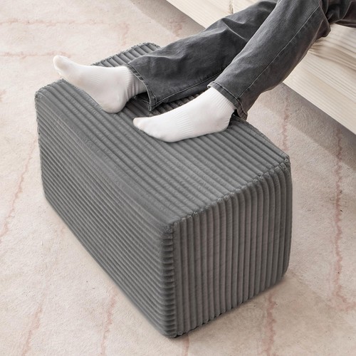 Pouf rettangolare imbottito - pouf,