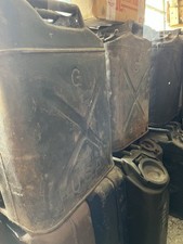 Taniche Benzina Vintage Periodo Seconda Guerra Mondiale, Per Uso O Decorazione