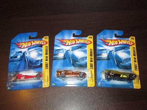3ct hot wheels 2007 - 3ct,