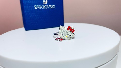 Anello swarovski hello kitty - anello,