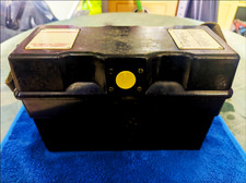 Telefono antico da campo in ottime condizioni in Bachelite maculato