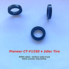 PIONEER CT-1250 Cassette Deck Idler Tire • High Quality/single piece