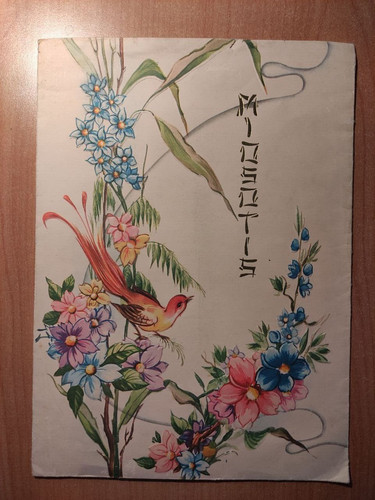 Carta lettere vintage - da,