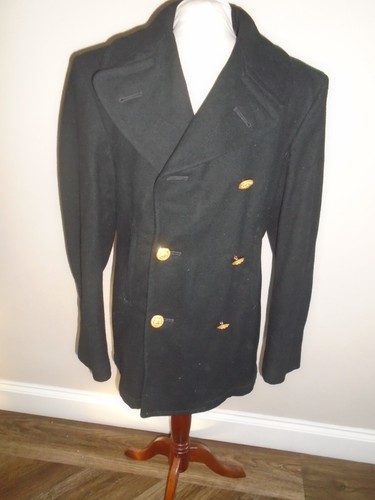 Cappotto vintage navy - vintage, pea