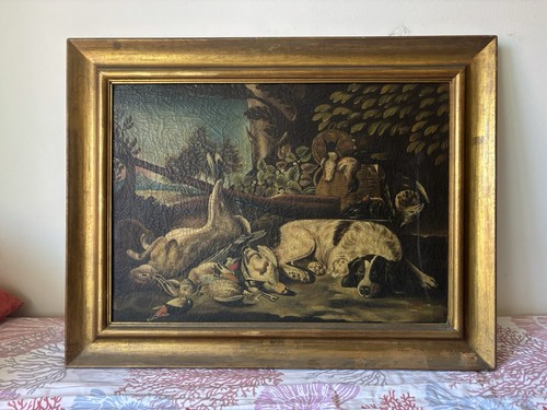 Dipinto antico natura morta - natura,