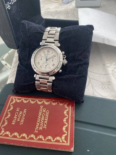 Cartier pasha cronografo - cartier,