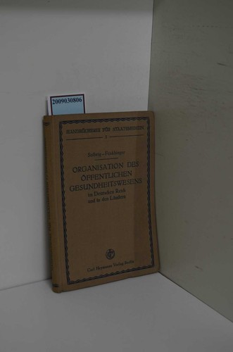 Organisation des öffentlichen