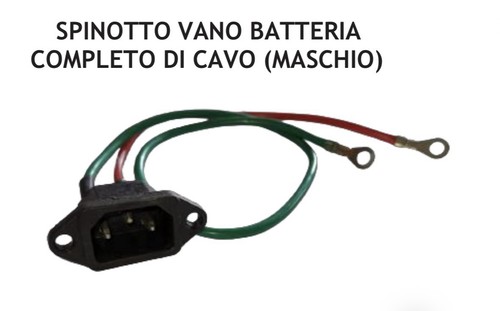 Spinotto vano batteria - batteria, x