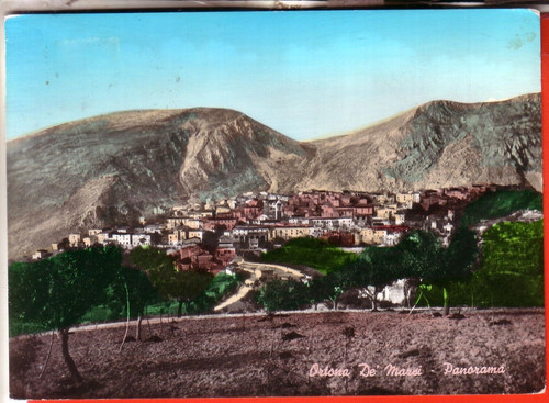 Cartolina ortona dei marsi - cartolina,