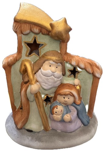 Natività presepe ceramica - in,