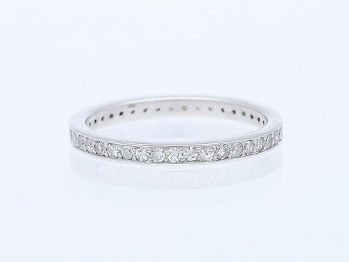 Anello con diamanti memory - , ct