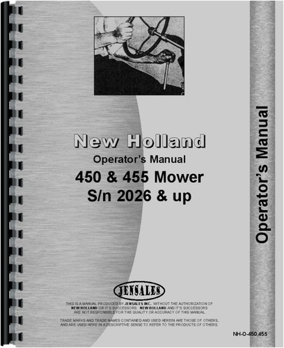 New holland 450 - holland, 455