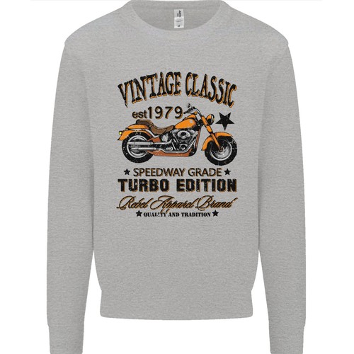 Felpa vintage classica per - vintage,