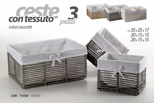 Cestini set ceste vimini - set,