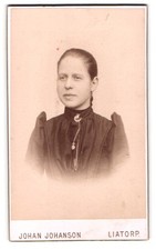 Fotografia Johan Johanson, Liatorp, Ritratto di donna CDV/Foto di Gabinetto
