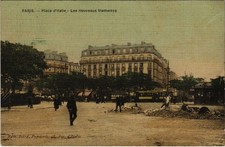CPA PARIS 13e - Place d'Italie
