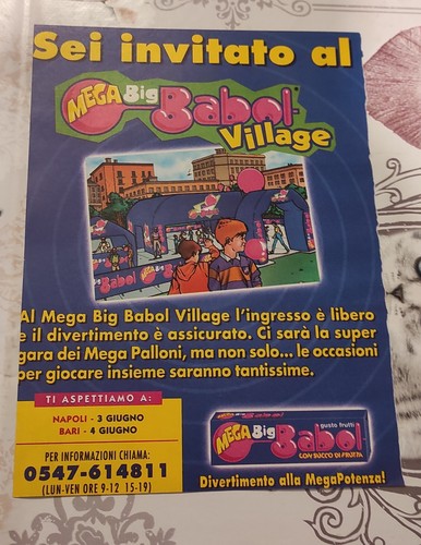 Ritaglio originale giornalino