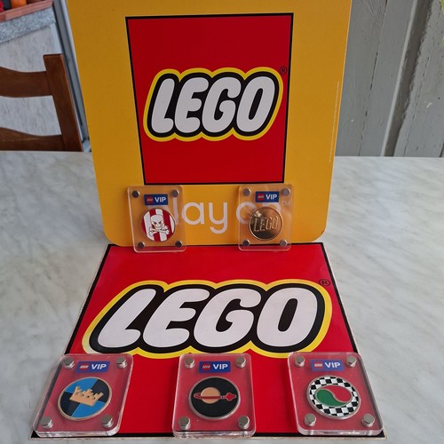 Lego vip coin monete - vip, 5