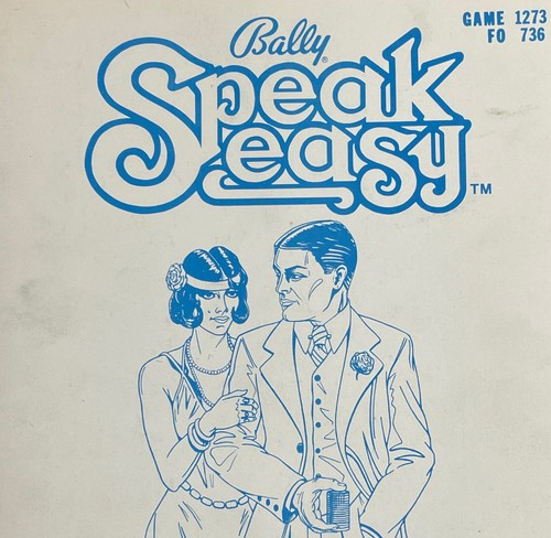 Bally speak easy - flipper, gioco