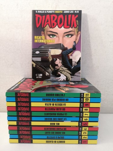 Diabolik anno lxii annata - diabolik,