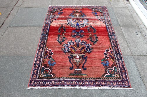 Tappeto grande vintage fatto - , a