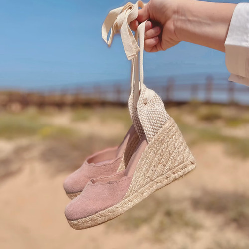 Ela jute wedge sandal the - ela,