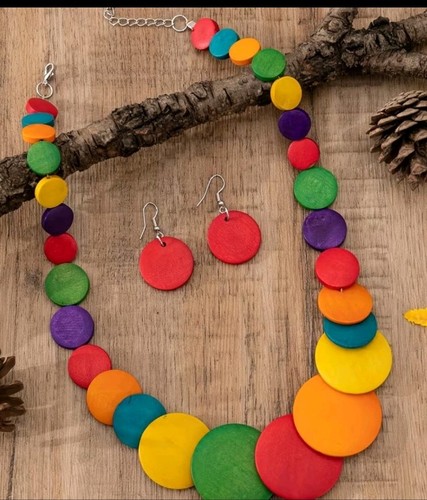 Set tre pezzi - collana, e