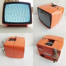 TV TELEVISORE MIVAR T40 ANNI 60 / 70 12 POLLICI - PLASTICA ARANCIO