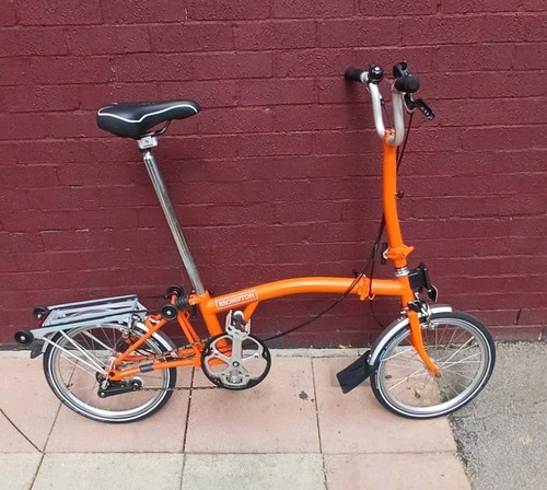 Bicicletta pieghevole brompton - bicicletta,