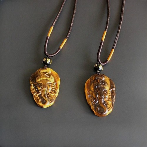 Collana ganesha occhio - occhio, di