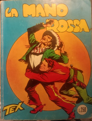 Tex willer mano rossa n - , n.1