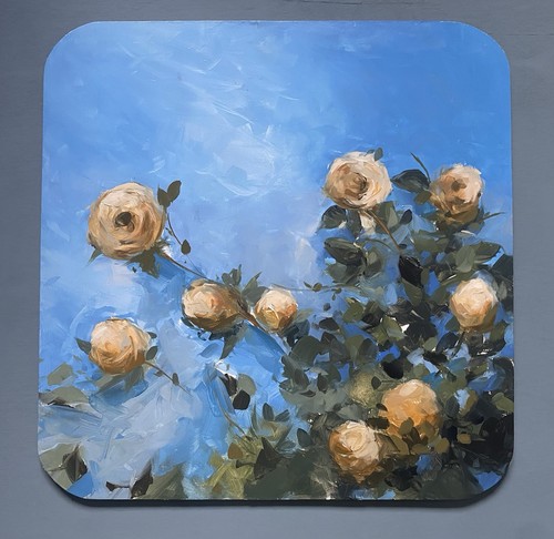 Dipinto olio originale - , su