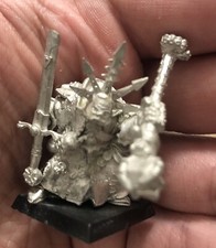 Warhammer Fantasy Chaos Mago Superiore Sorcerer 5th Metallo Originale