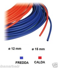 TUBO IN POLIETILENE RIGIDO PER ACQUA - 2 MISURE - CAMPER BARCA CASA GOMMONE