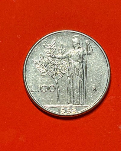 Moneta 100 lire - moneta,