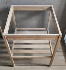 Tavolino bambù vetro - tavolino,