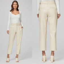 Pantalone pelle paige maria - pantalone,