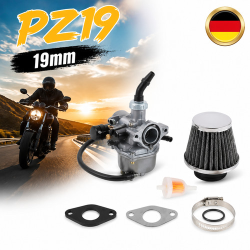 Carburatore pz19 con filtro - con,
