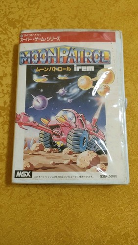 Moon patrol msx - patrol,