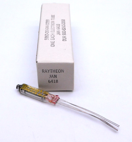 Tubo valvola raytheon jan - tubo, 6418
