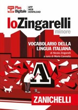 ZINGARELLI MINORE. VOCABOLARIO