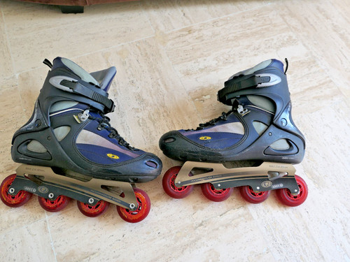 Rollers ligne salomon abec - rollers,