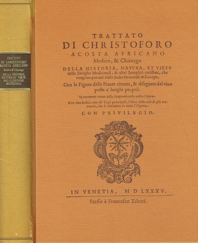 Trattato christoforo acosta - di,