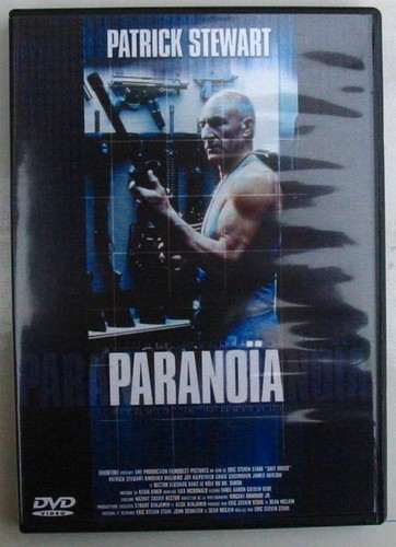 Dvd paranoia patrick stewart - dvd,